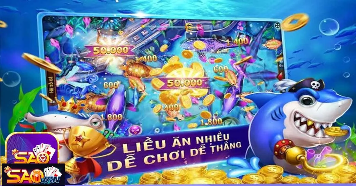 Bắn cá tại cổng game Saowin – Khuyến mãi cực khủng 1 Bạn hiểu như nào là Bắn cá