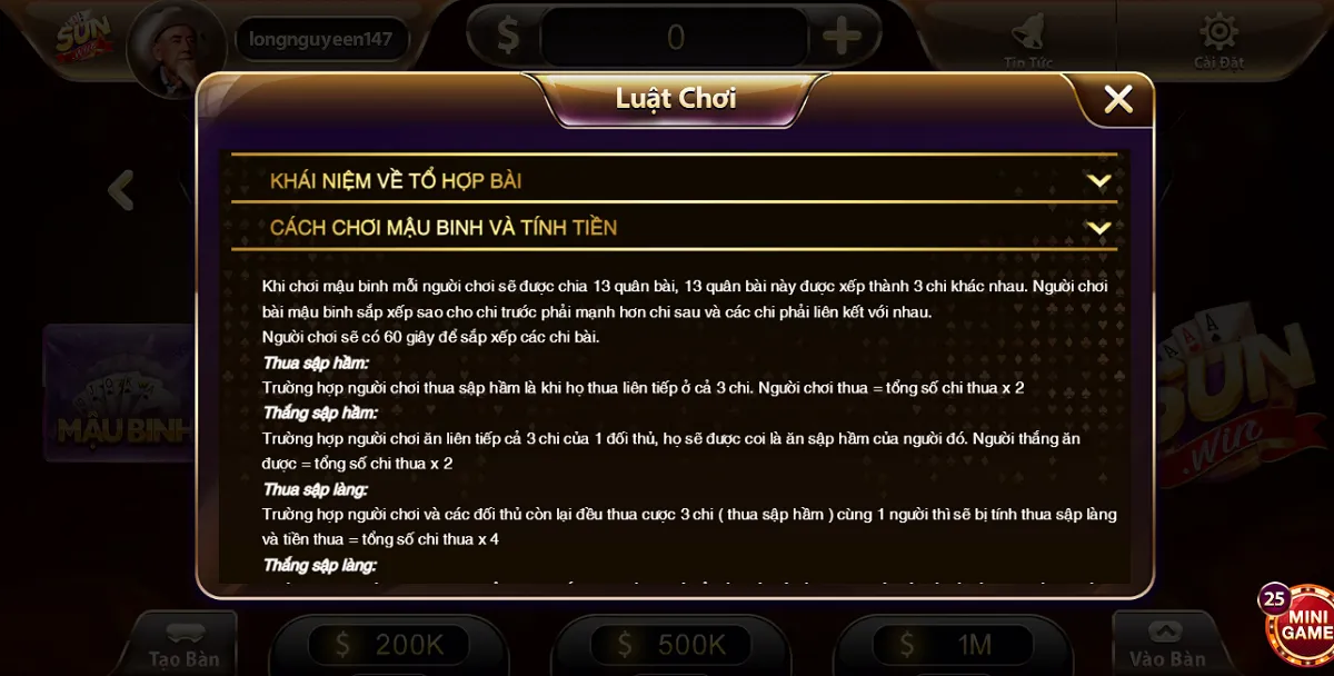 Kinh nghiệm đánh Mậu binh tốt nhất là nên đặt tiền cược phù hợp