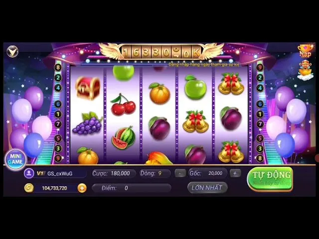 Quay Hũ Trái Cây - Game Slot Hấp Dẫn Tại Saowin 2 Tổng quan về quay hũ trái cây