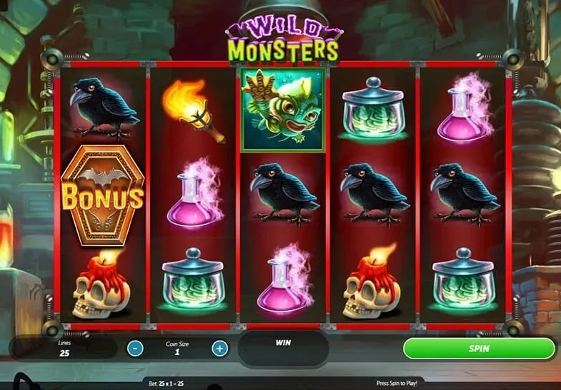 Trải nghiệm Wild monster slot tại Saowin có gì đặc biệt