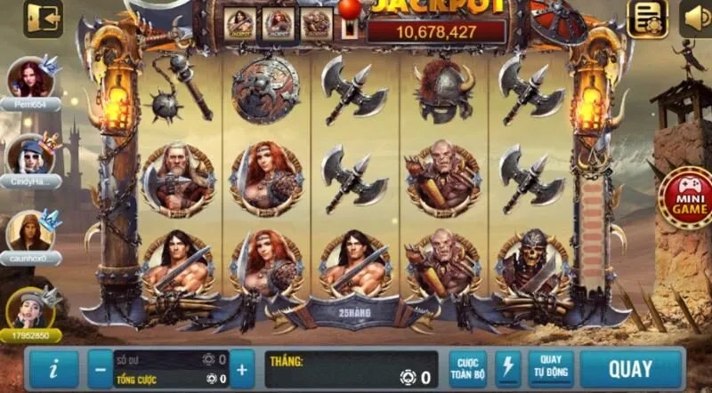 Kinh nghiệm chơi quay hũ Barbarian Nudge Slot Saowin không nên bỏ qua